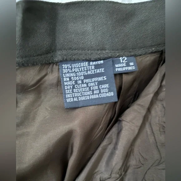 Kasper For ASL Vintage Pantsuit Sz 12 - Picture 7 of 8